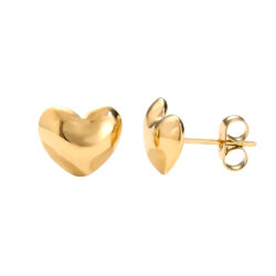 10mm Sweet Heart Edelstahl Ohrstecker